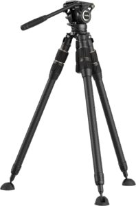 SMALLRIG 4643 Carbon Fiber Tripod Kit with Head FT-S303