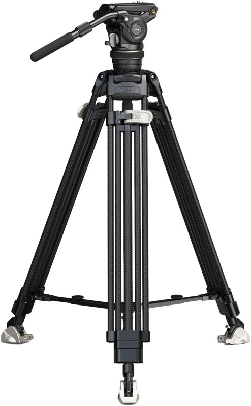 SMALLRIG 4463 Heavy-Duty Carbon Fiber Tripod Kit AD-120