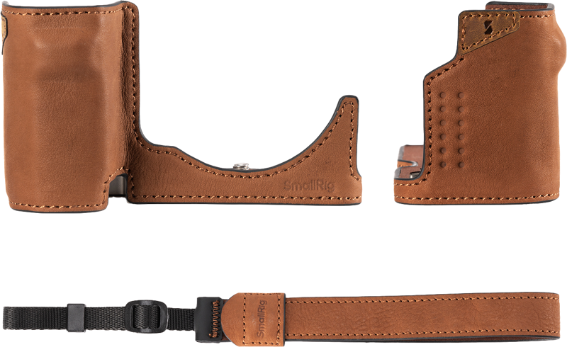 both crafted from durable and breathable top-grain leather. The built-in foam handgrip provides an ergonomic grip with added security