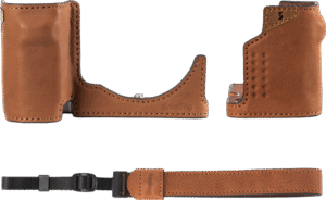 SMALLRIG 4889 Leather Case Kit for Sony ZV-E10 II Brown