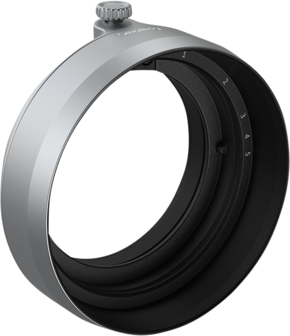 SMALLRIG 5393 Lens Hood for FUJIFILM X half Silver