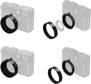 SMALLRIG 5215 Lens Hood for FUJIFILM X half Black