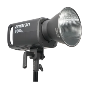 AMARAN 300c full-color Bowens-mount point-source LED light, CHARCOAL
