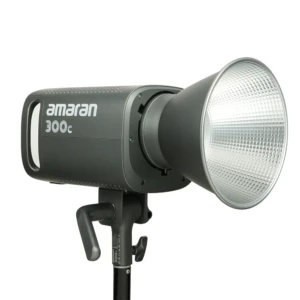 AMARAN 300c full-color Bowens-mount point-source LED light, GREY