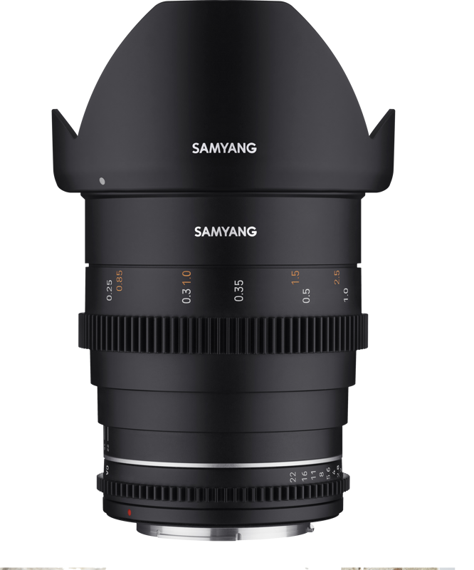 SAMYANG 24mm T1.5 VDSLR MK2 Canon EF