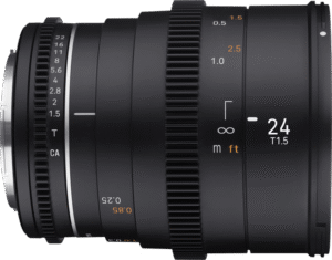 SAMYANG 24mm T1.5 VDSLR MK2 MFT