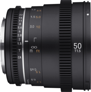 SAMYANG 50mm T1.5 VDSLR MK2 Canon EF