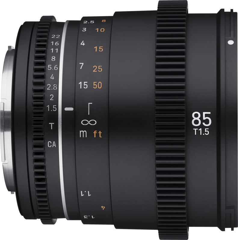 SAMYANG 85mm T1.5 VDSLR MK2 Canon EF