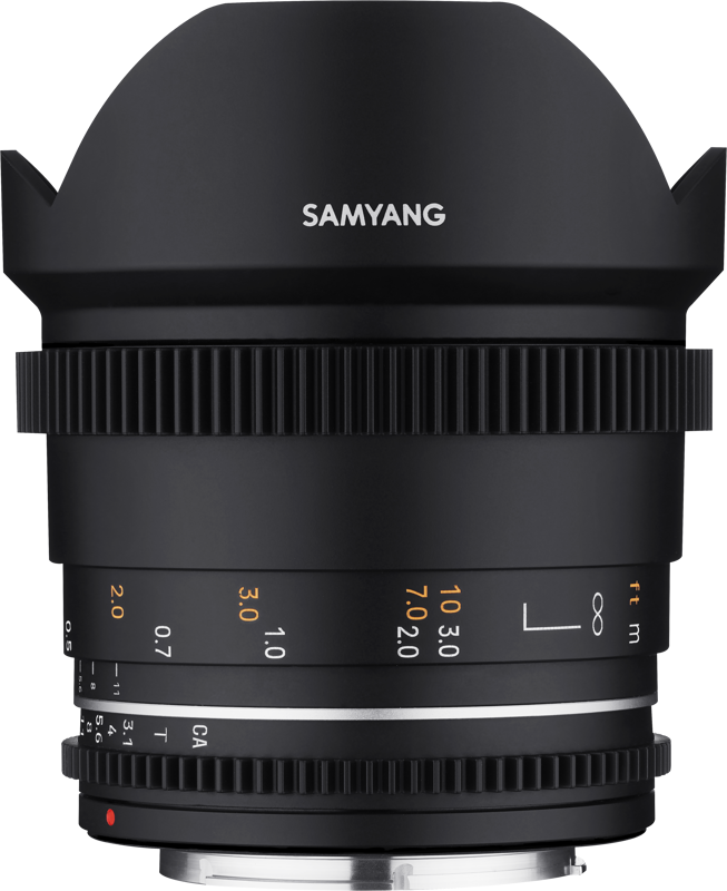SAMYANG 14mm T3.1 VDSLR MK2 Canon EF