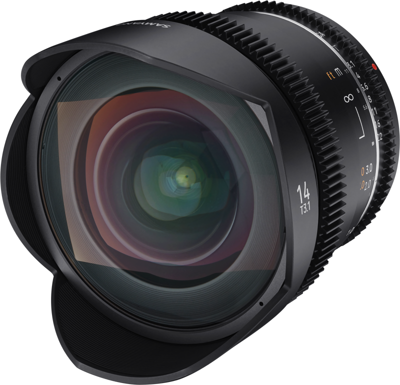 SAMYANG 14mm T3.1 VDSLR MK2 Canon EF