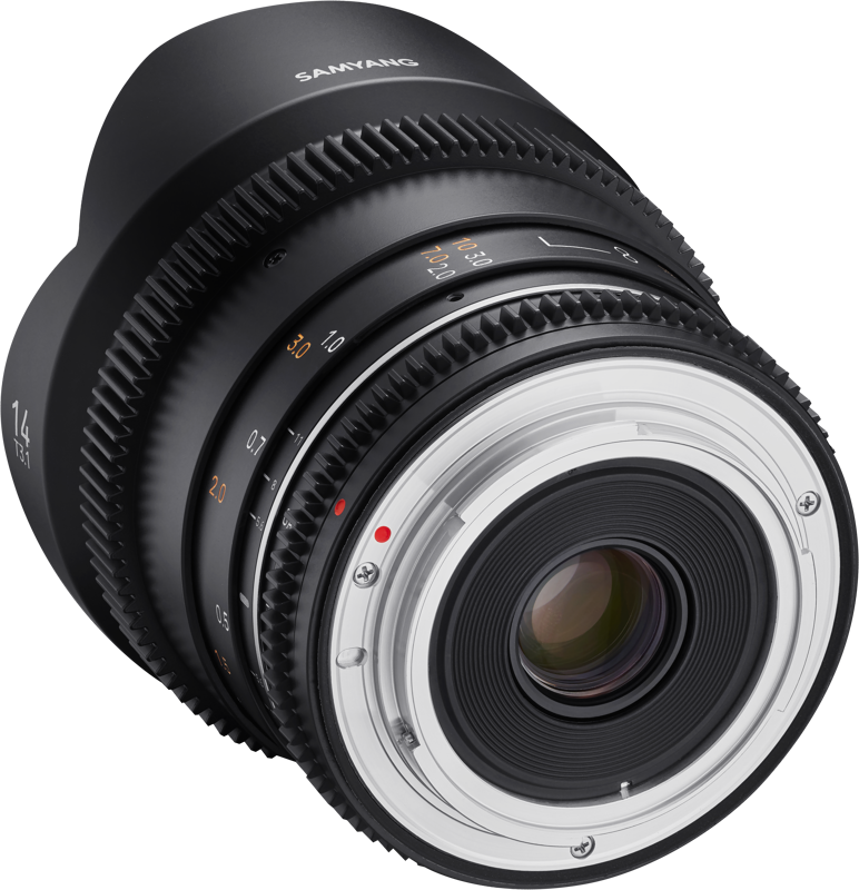 SAMYANG 14mm T3.1 VDSLR MK2 Canon EF