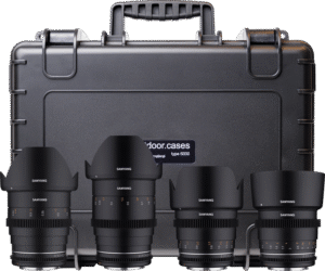 SAMYANG 4 KIT 24/35/50/85 VDSLR MK2 MFT  + Hardcase