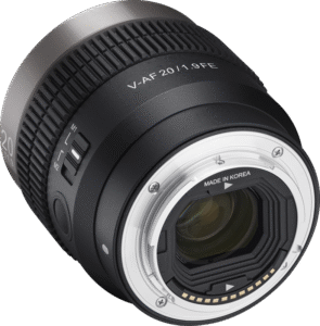 SAMYANG V-AF 20mm T1.9 Sony FE
