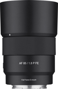 lightweight telephoto prime lens tailored for stunning portraits and detail-rich images. Built for Sony E-mount full-frame cameras