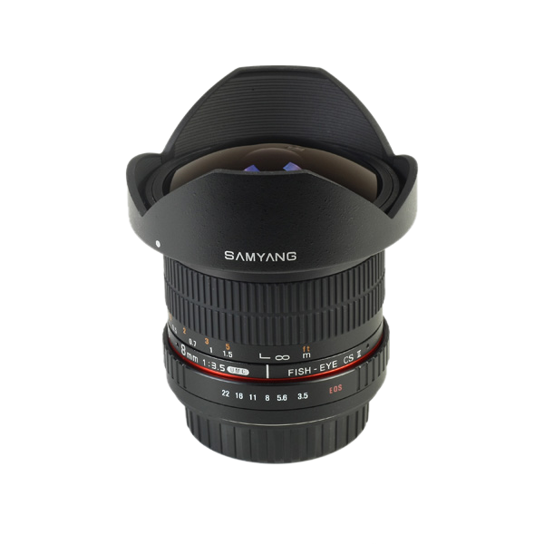 SAMYANG 8mm f/3.5 UMC Fish-Eye CS II Canon EF