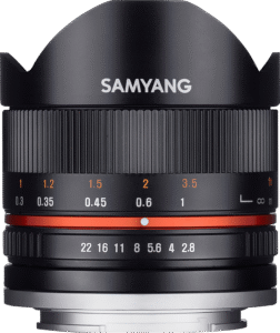 SAMYANG 8mm f/2.8 UMC Fish-Eye II Sony E (Black)
