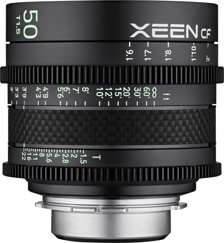 XEEN CF 50mm T1.5 PL