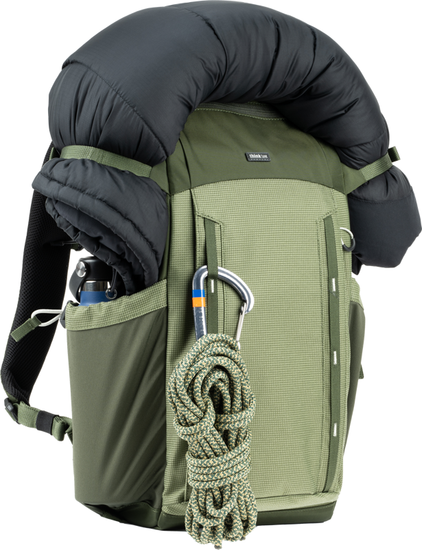 THINK TANK Mindshift BackLight Sprint, Slim Lightweight Backpack, Montane Green