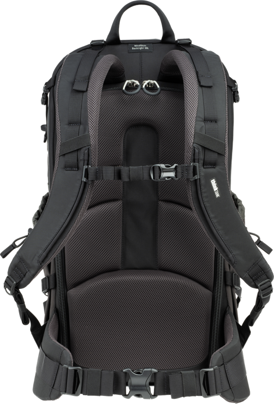 including separate dedicated compartments for a 10" tablet and 16" MacBook Pro.