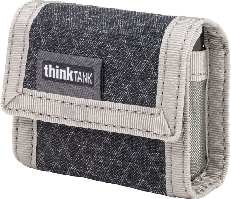 THINK TANK AA Battery Holder (Wallet holds: 8 AA or 16 AAA batteries) Grey