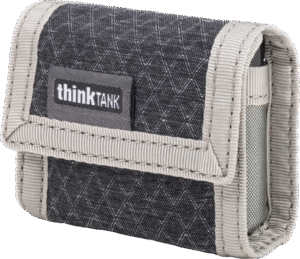 THINK TANK AA Battery Holder (Wallet holds: 8 AA or 16 AAA batteries) Grey