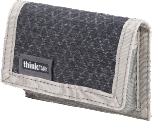 THINK TANK Battery Holder 2 (Wallet 2 standard DSLR or Mirrorless Batteries) Grey