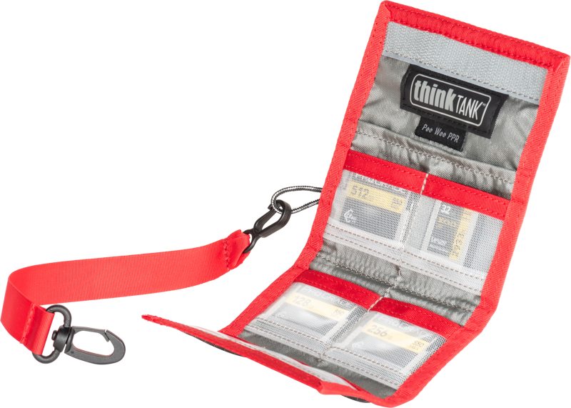 THINK TANK Pee Wee Pixel Pocket Rocket, Red