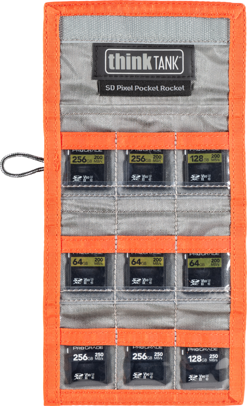 THINK TANK SD Pixel Pocket Rocket, Orange