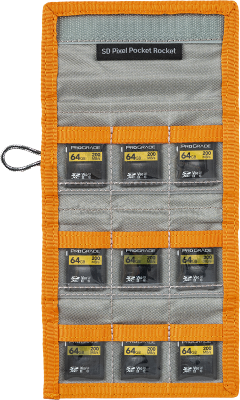 THINK TANK Pixel Pocket Rocket (Holds 9 SD/CFexpress) Fireside Orange