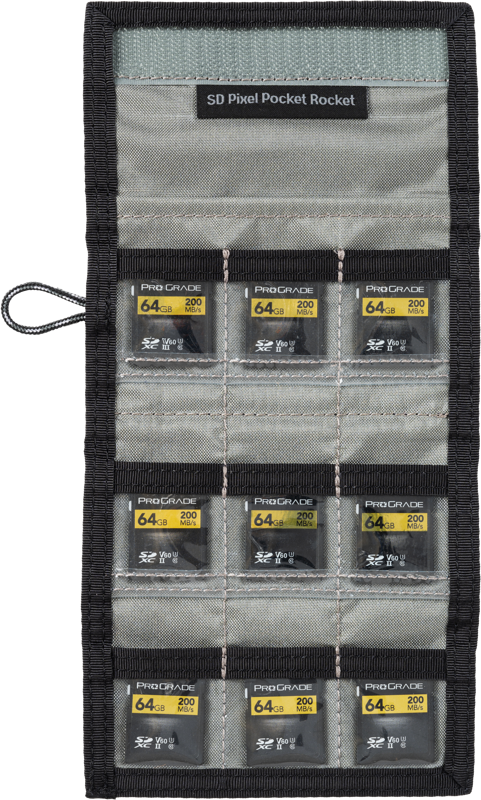 THINK TANK Pixel Pocket Rocket (Holds 9 SD/CFexpress) Slate Black