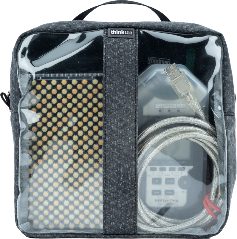 THINK TANK Cable Management 30 V3.0, Blue/Clear