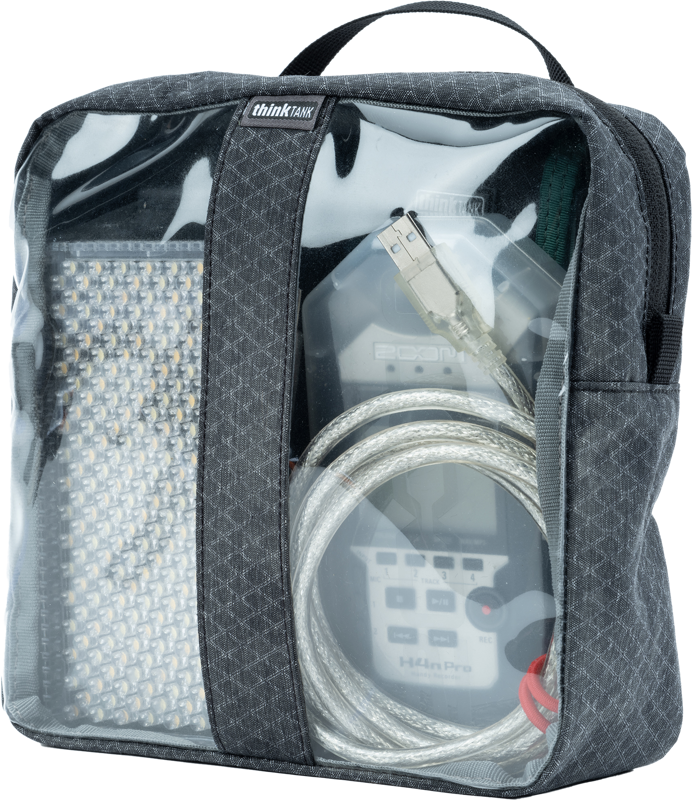 THINK TANK Cable Management 30 V3.0, Blue/Clear