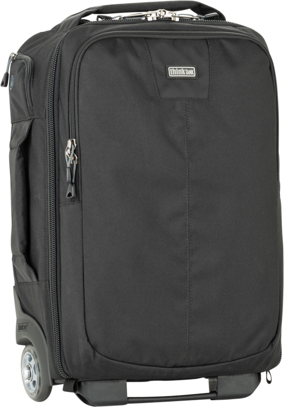 THINK TANK Essentials Convertible Rolling Backpack, Black