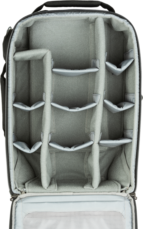 THINK TANK Essentials Convertible Rolling Backpack, Black