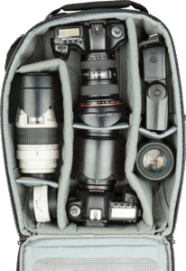 THINK TANK Essentials Convertible Rolling Backpack, Black