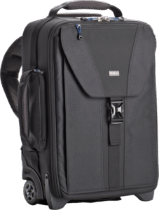simply convert the Airport TakeOff V2.0 to a backpack so you can carry your gear to the location.Sized to meet the needs of a traveling professional