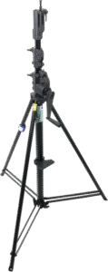 KUPO 483BT Steel Black Wind-Up Stand with Auto Self Locking Device