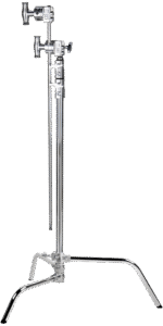 KUPO CL-20MK 20" Master C-Stand With Sliding Leg & Quick Release - Silver Kit