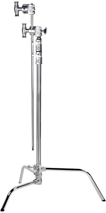 KUPO CL-20MK 20" Master C-Stand With Sliding Leg & Quick Release - Silver Kit