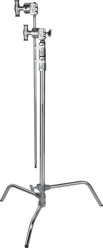 KUPO CL-40MK 40" Master C-Stand With Sliding Leg & Quick Release - Silver Kit