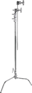 KUPO CS-30MK 30" Master C-Stand With Sliding Leg - Silver Kit