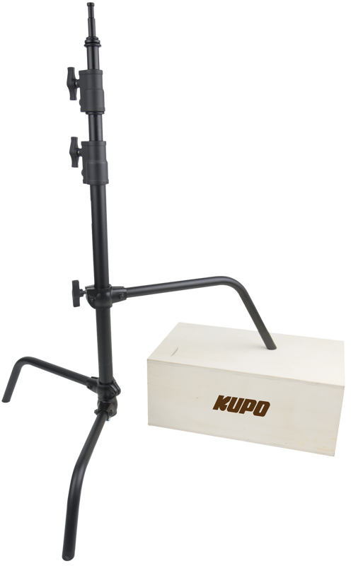 KUPO CS-40MB 40" Master C-Stand with Sliding Leg - Black