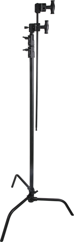 KUPO CS-40MKB 40" Master C-Stand with Sliding Leg - Black Kit