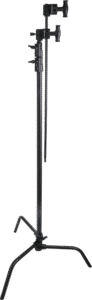 KUPO CT-40MKB 40" Master C-Stand with Turtle Base - Black Kit