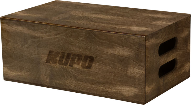 KUPO KAB-008-BST Apple Box Brown Stained - Full - 20" x 12" x 8"