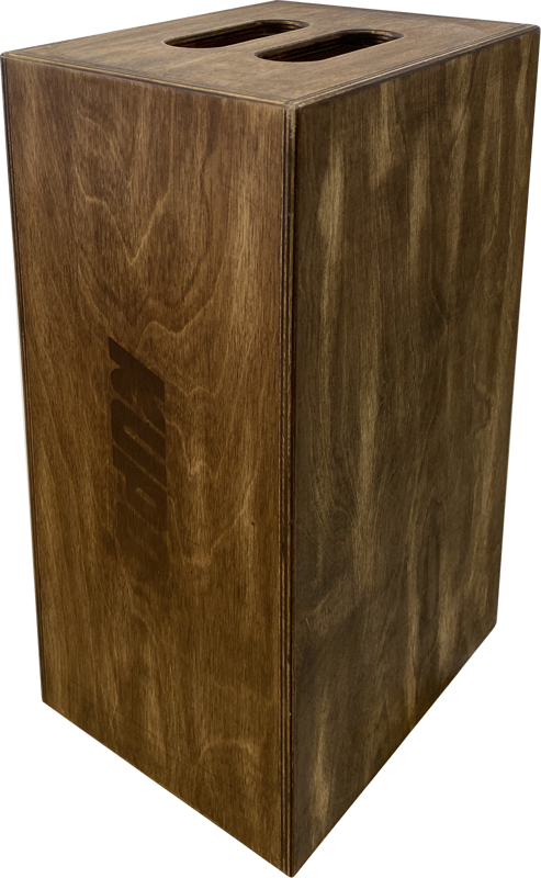 KUPO KAB-008-BST Apple Box Brown Stained - Full - 20" x 12" x 8"