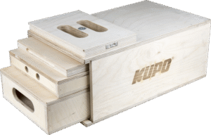 KUPO KAB-41K Apple Box 4-1 Nesting Set - Pancake, Quarter, Half & Full Apple Box