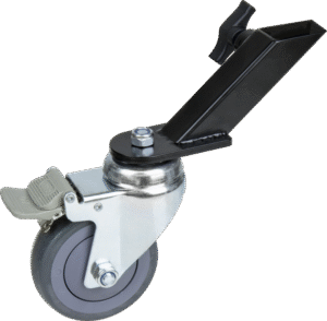 KUPO KC-100M 100mm Caster with Brake 25mm Square adapter Set of Three