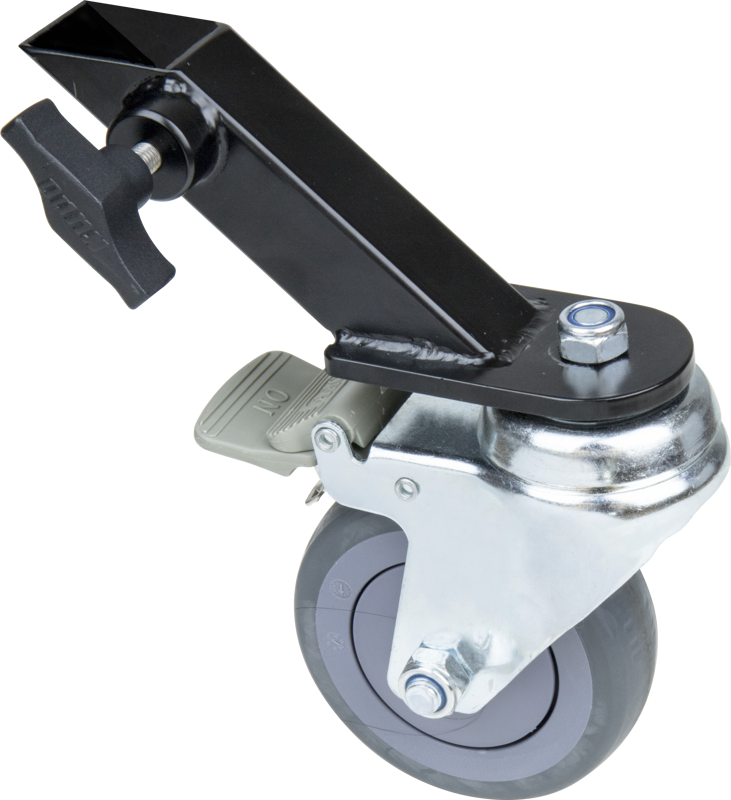 KUPO KC-100M 100mm Caster with Brake 25mm Square adapter Set of Three