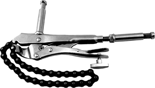 KUPO KCP-605 6" (15cm) Chain Clamp with Dual Baby 5/8" (16mm) Studs